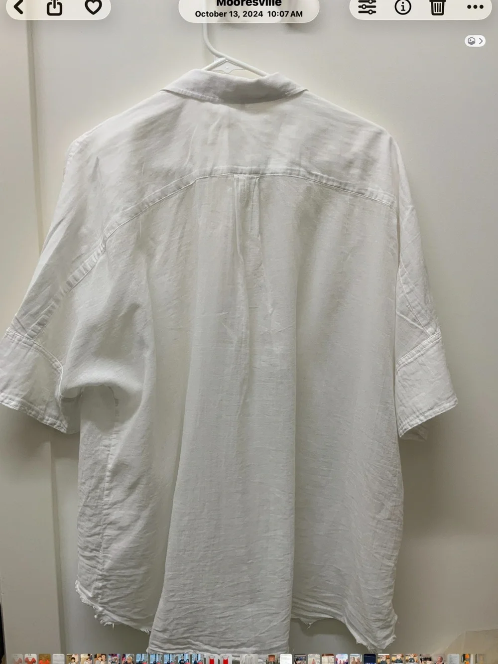 Free People High Low Shirt - Picture 2 of 3